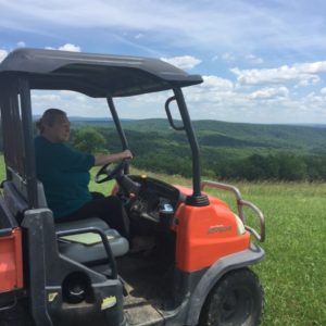 Sharon Klay was kind enough to take me for a gator ride through the property.  The views were breathtaking.