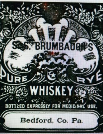 Brumbaugh’s Distillery in Bedford County, Pennsylvania