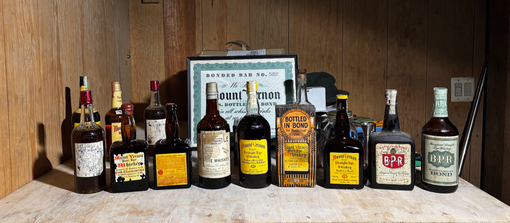 Mount Vernon Rye Whiskeys- An Historic Tasting (1902-1947)