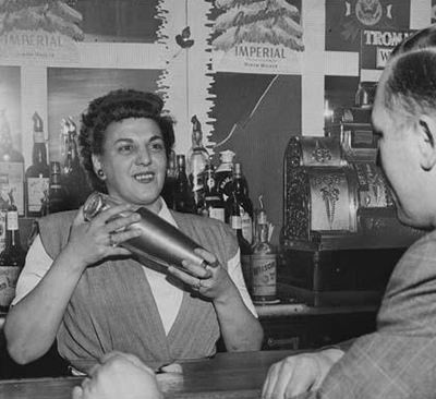 Women Behind the Bar in the 1930s.